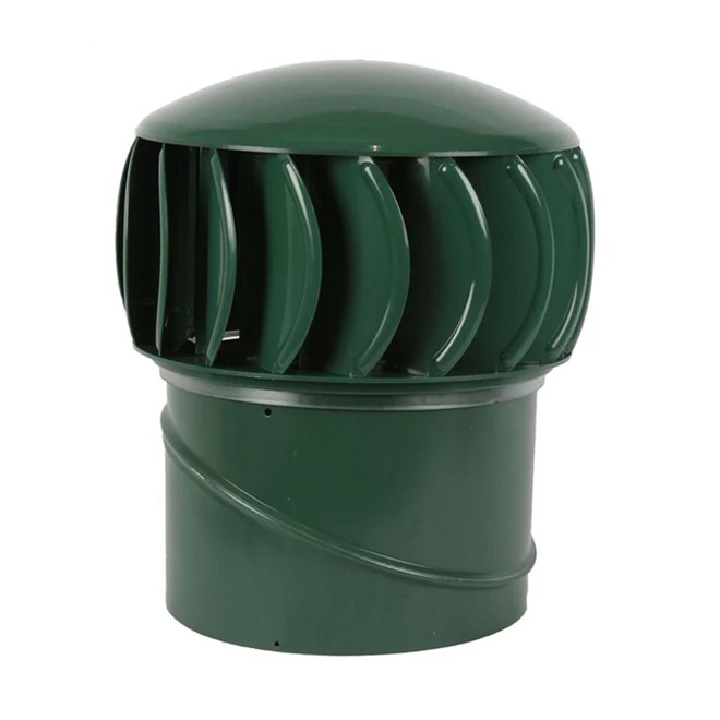 SupaVent Turbine Roof Vent Caulfield Green 250mm