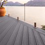 Eva-Last Infinity Composite Decking Board Starter Concrete Grey 5450mm